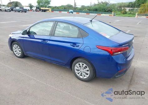 2021 Hyundai Accent Se z USA, uszkodzony, nr VIN 3KPC24A68ME143390
